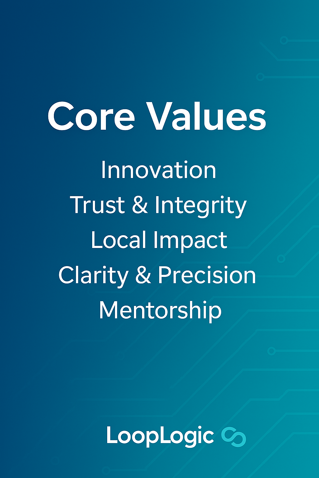 LoopLogic - Core Values